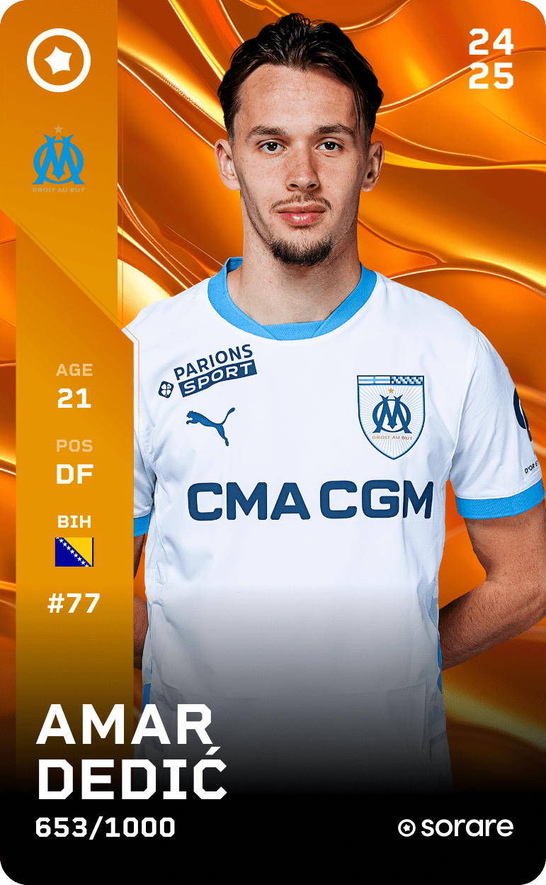 Amar Dedić 2024-25 • Limited 653/1000