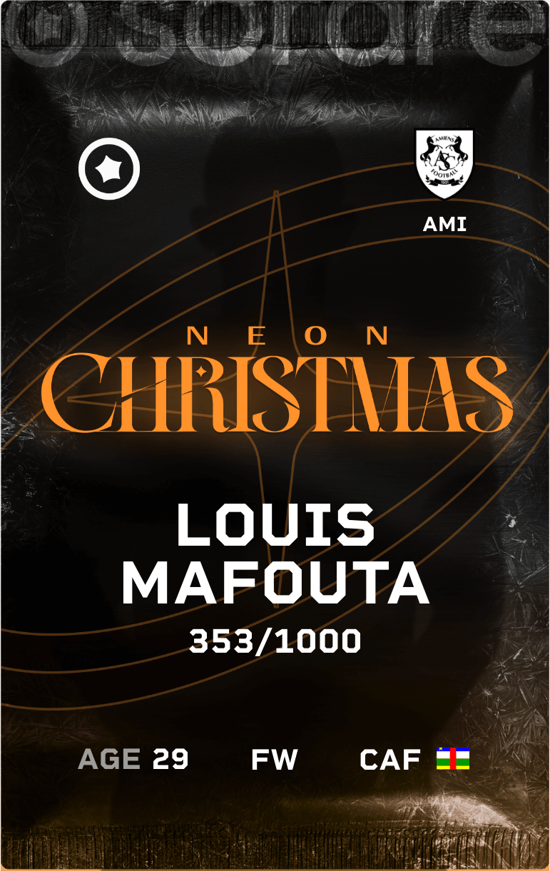Louis Mafouta 2024-25 • Limited 353/1000