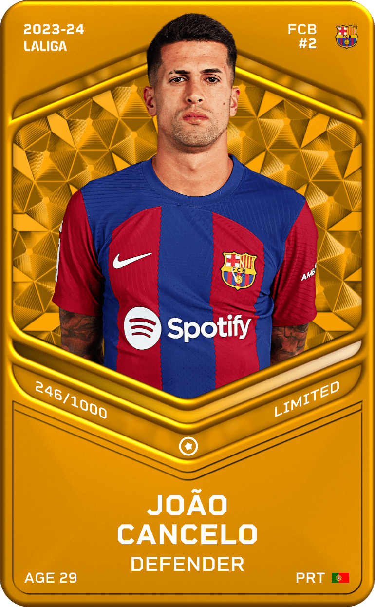 João Cancelo 2023-24 • Limited 246/1000