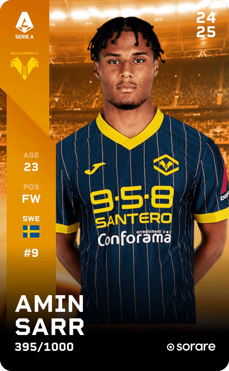 Amin Sarr 2024-25 • Limited 395/1000