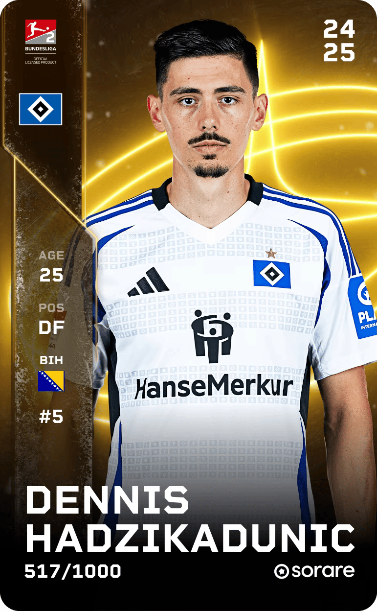Dennis Hadzikadunic 2024-25 • Limited 517/1000