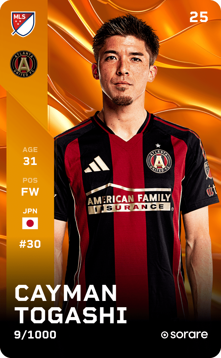 Cayman Togashi 2025-26 • Limited 9/1000