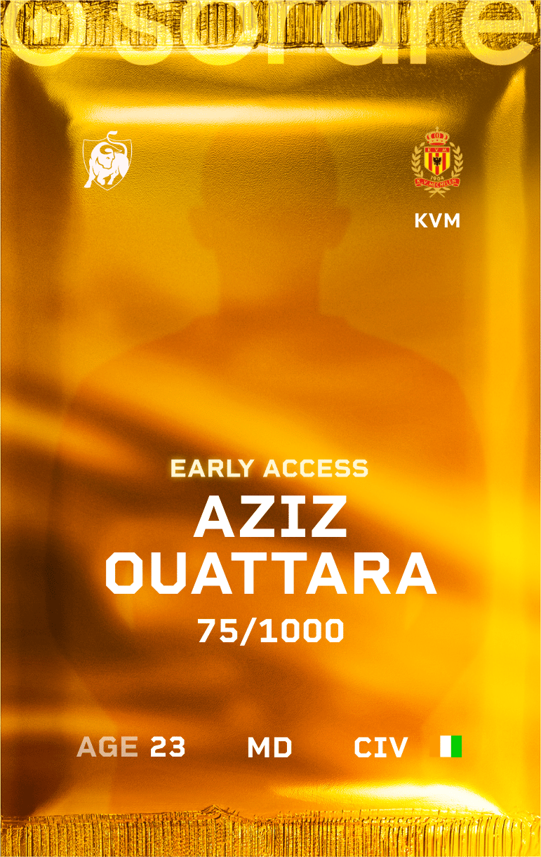 Aziz Ouattara 2024-25 • Limited 75/1000