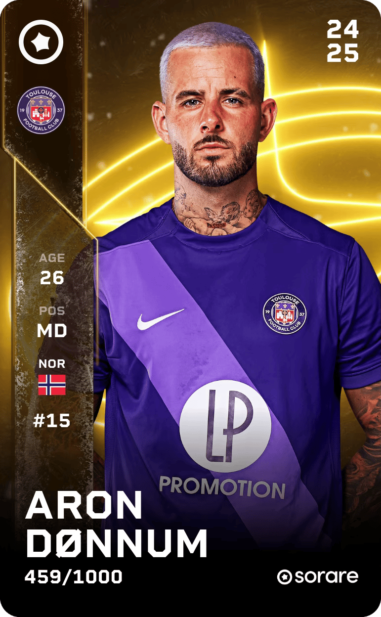 Aron Dønnum 2024-25 • Limited 459/1000