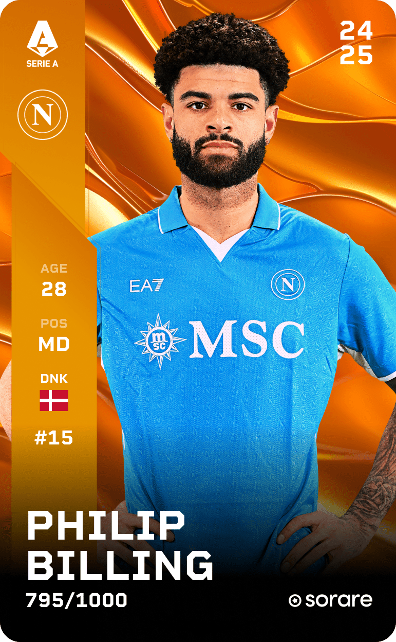 Philip Billing 2024-25 • Limited 795/1000