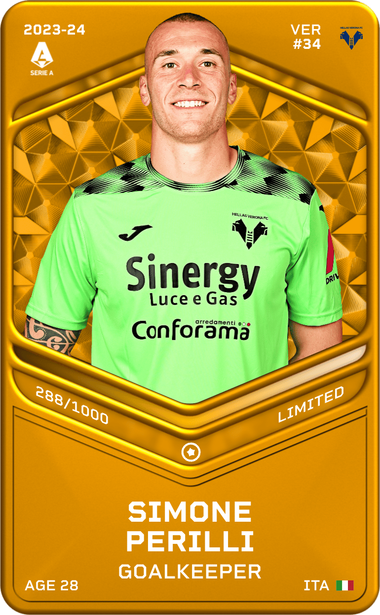 Simone Perilli 2023-24 • Limited 288/1000
