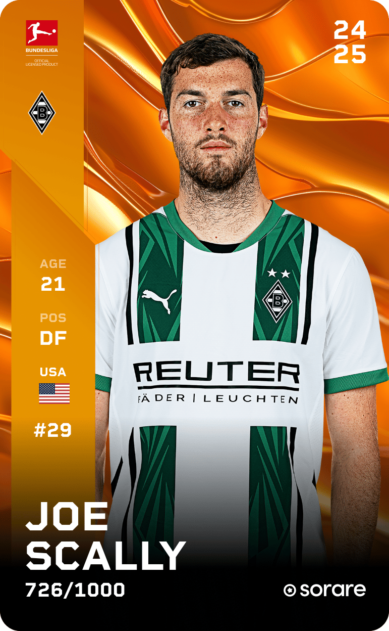 Joe Scally 2024-25 • Limited 726/1000