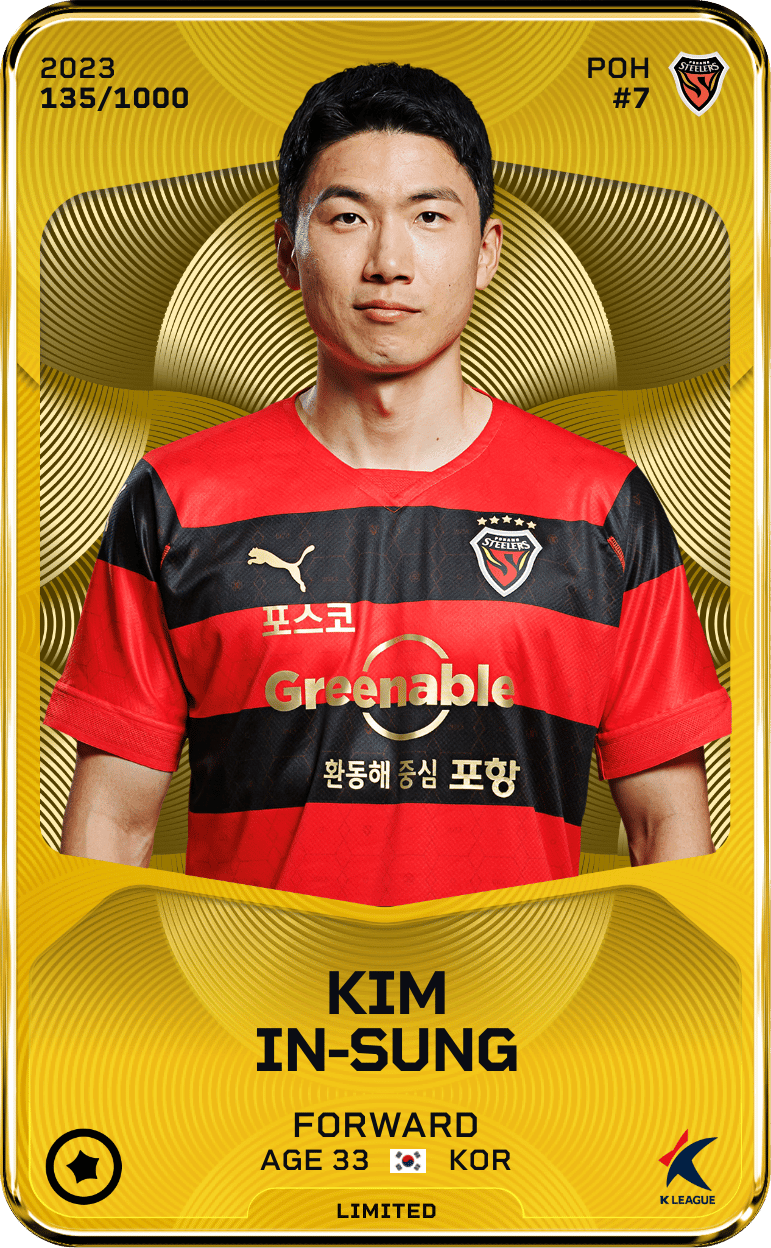 Kim In-Sung 2023-24 • Limited 135/1000