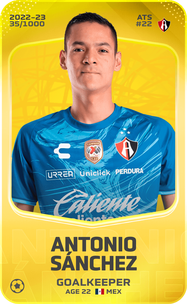 Antonio Sánchez 2022-23 • Limited 35/1000