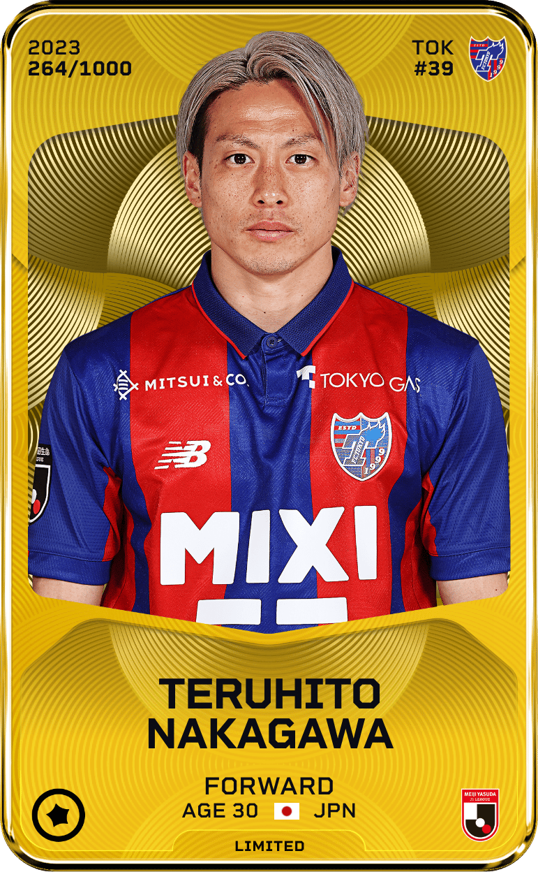 Teruhito Nakagawa 2023-24 • Limited 264/1000