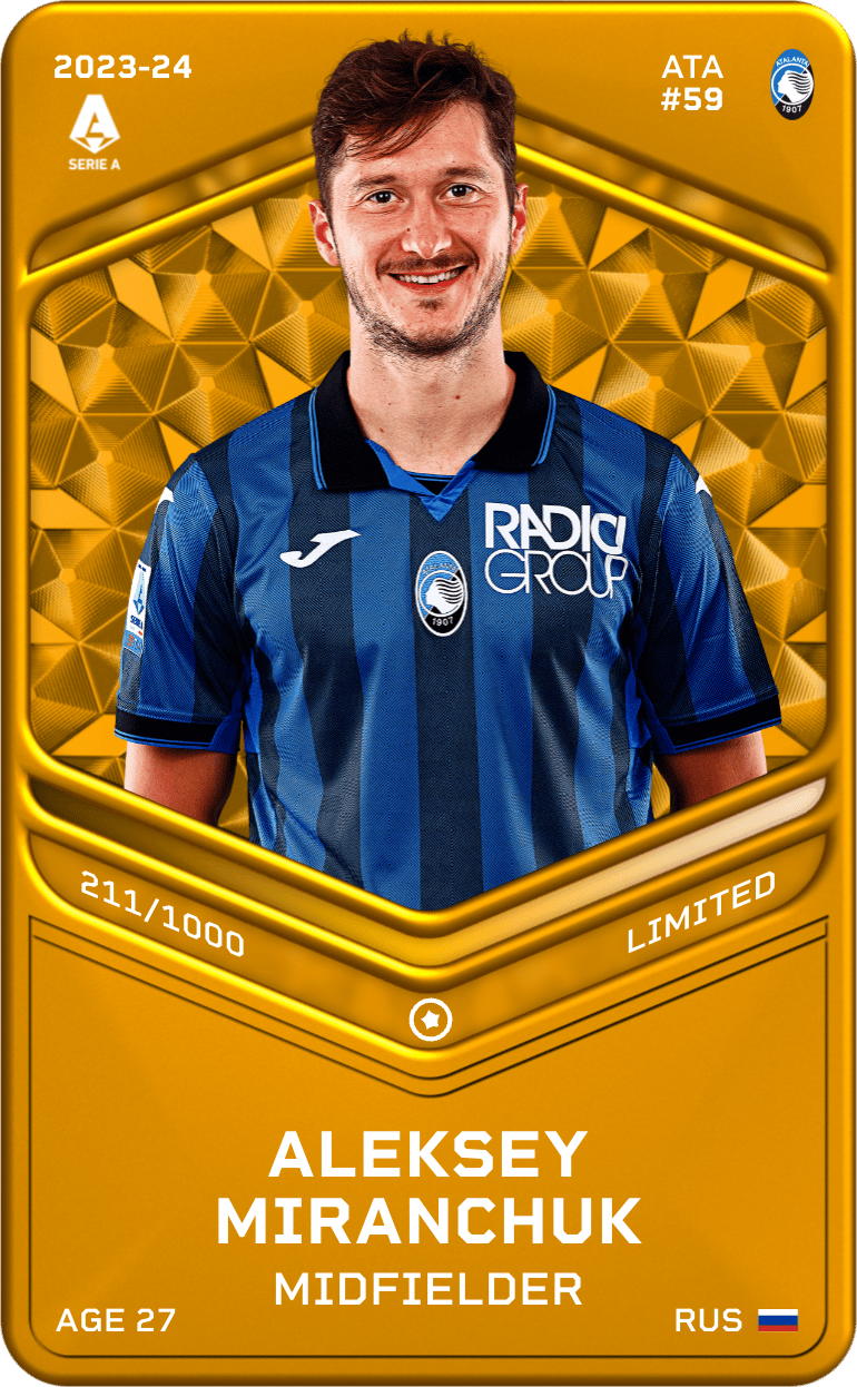 Aleksey Miranchuk 2023-24 • Limited 211/1000