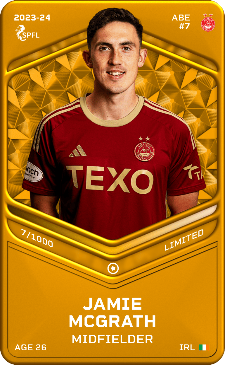 Jamie McGrath 2023-24 • Limited 7/1000