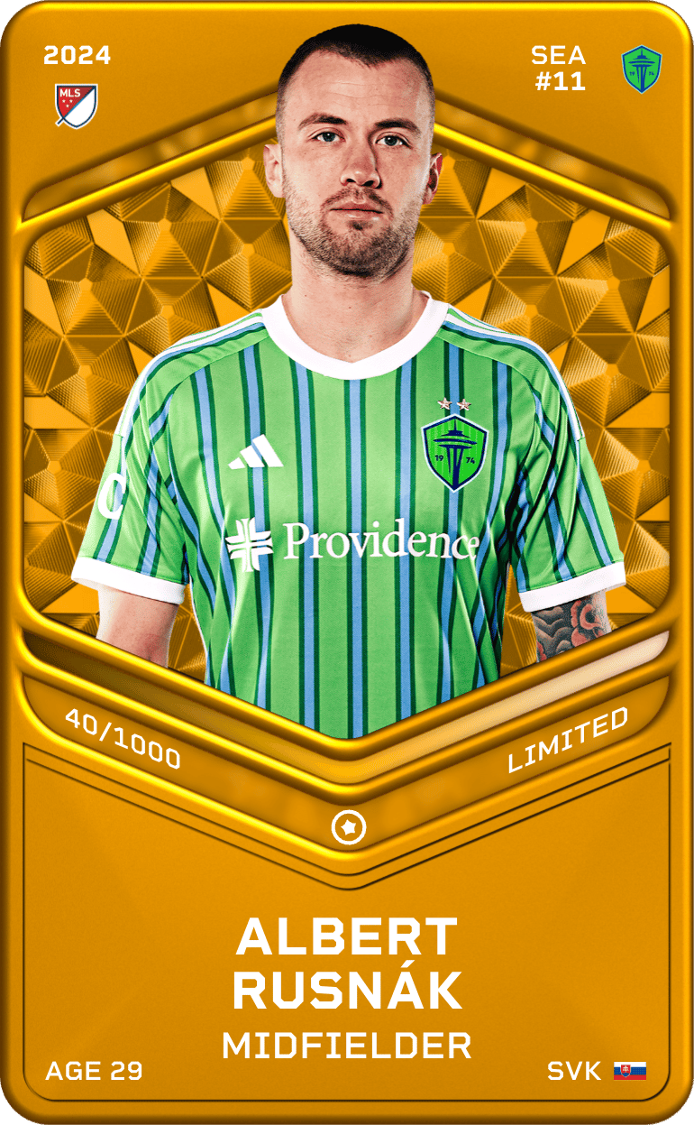 Albert Rusnák 2024-25 • Limited 40/1000