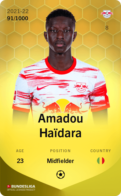 Amadou Haïdara 2021-22 • Limited 91/1000