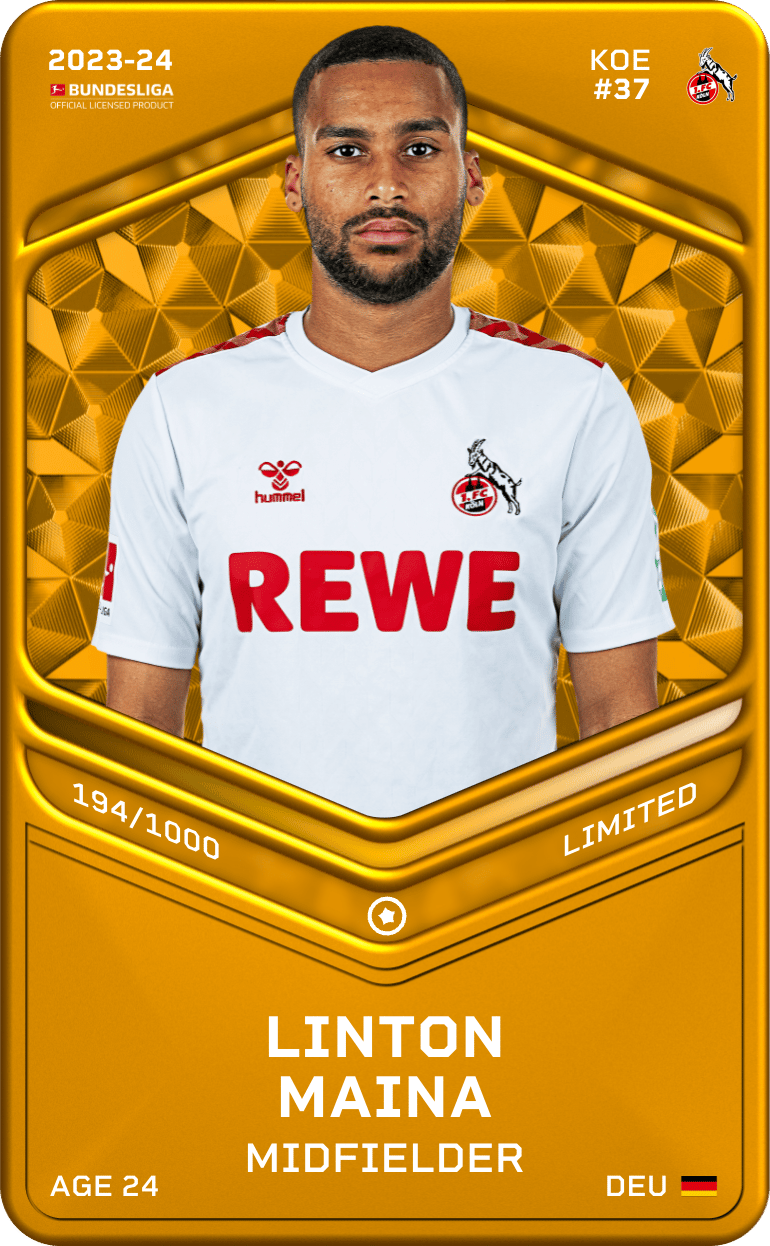 Linton Maina 2023-24 • Limited 194/1000
