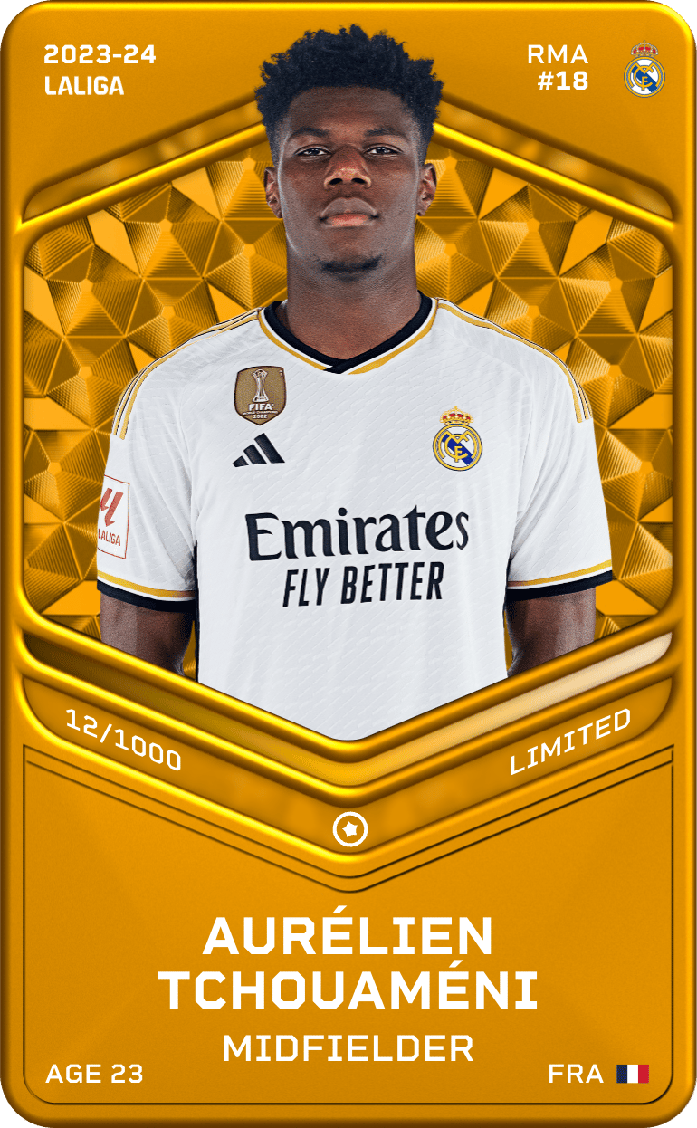 Aurélien Tchouaméni 2023-24 • Limited 12/1000
