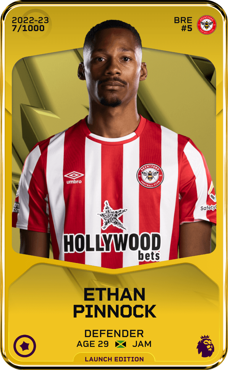 Ethan Pinnock 2022-23 • Limited 7/1000