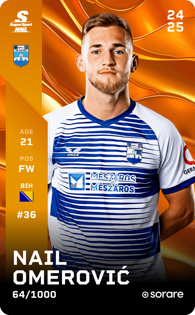 Nail Omerović 2024-25 • Limited 64/1000