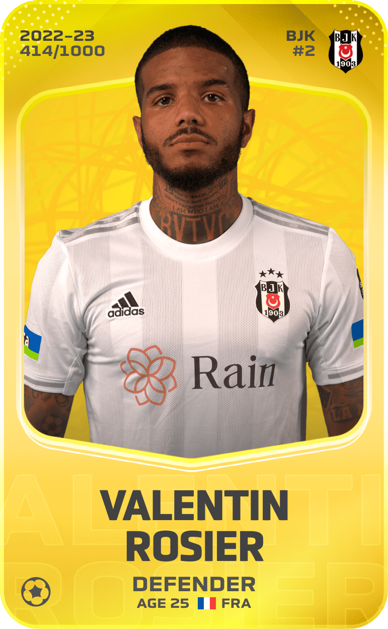 Valentin Rosier 2022-23 • Limited 414/1000