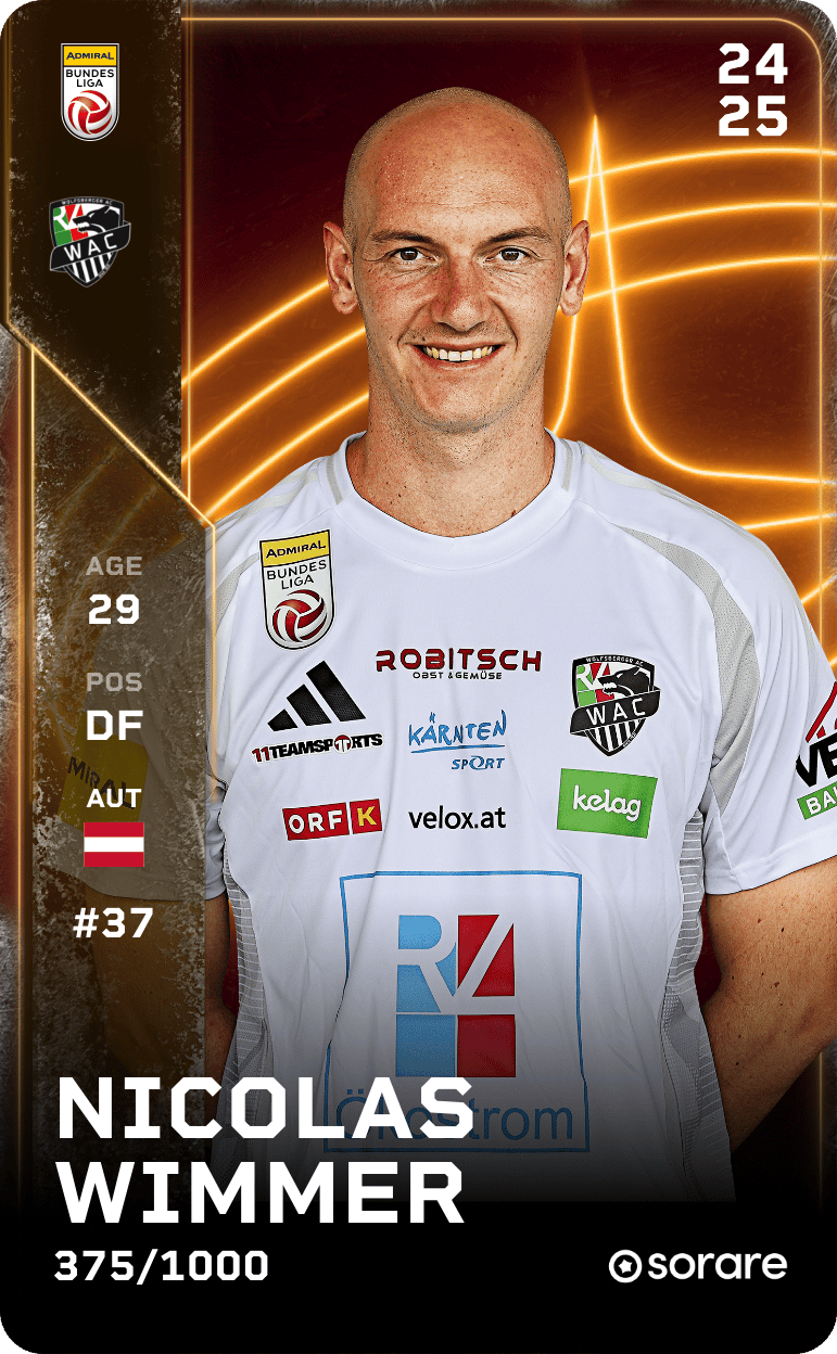 Nicolas Wimmer 2024-25 • Limited 375/1000