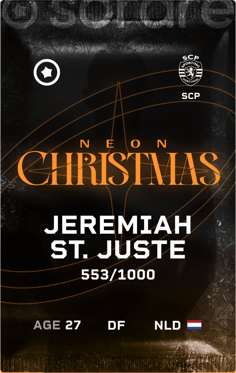 Jeremiah St. Juste 2024-25 • Limited 553/1000