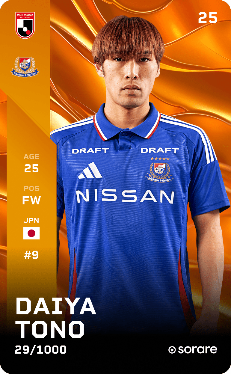 Daiya Tono 2025-26 • Limited 29/1000