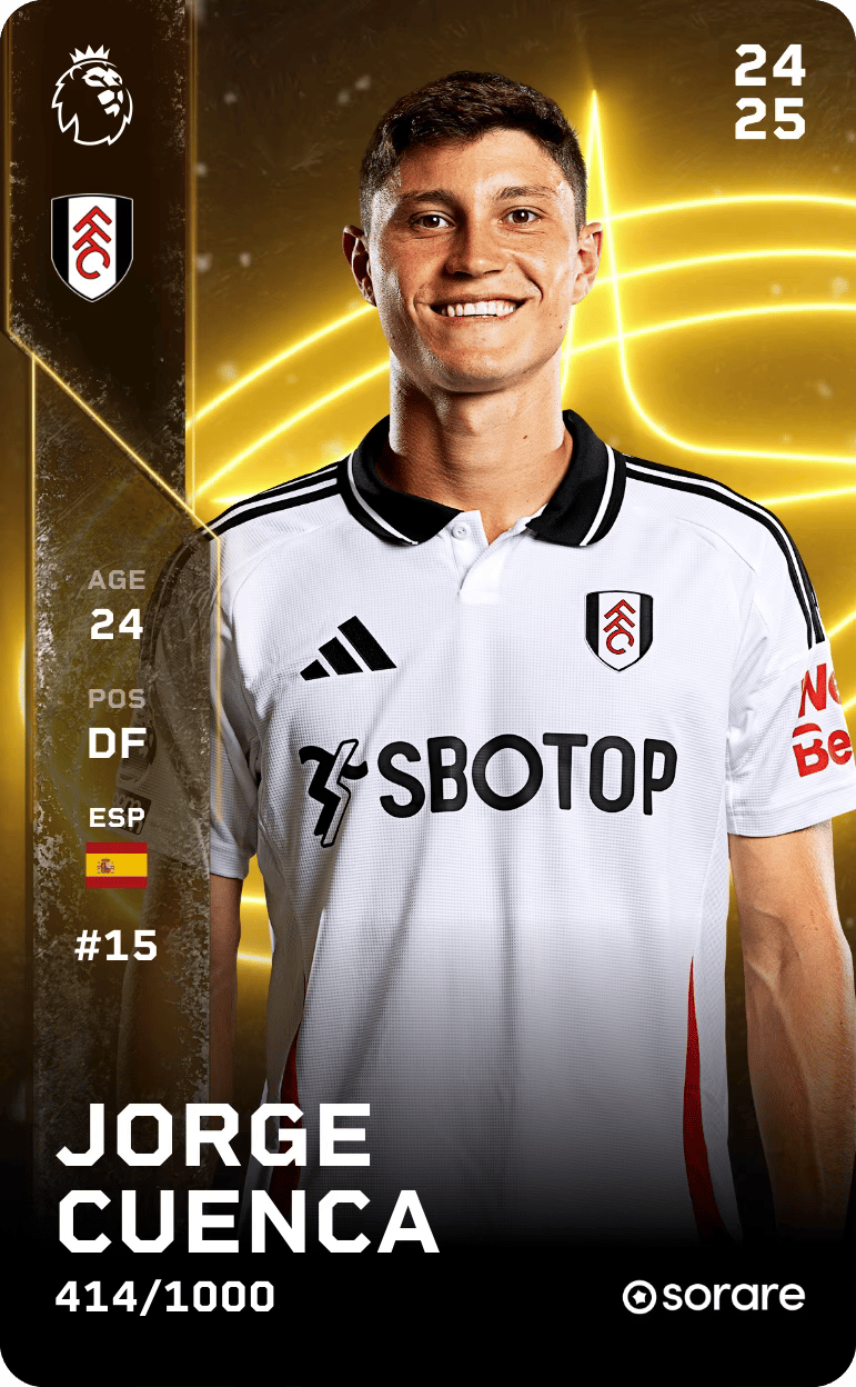 Jorge Cuenca 2024-25 • Limited 414/1000