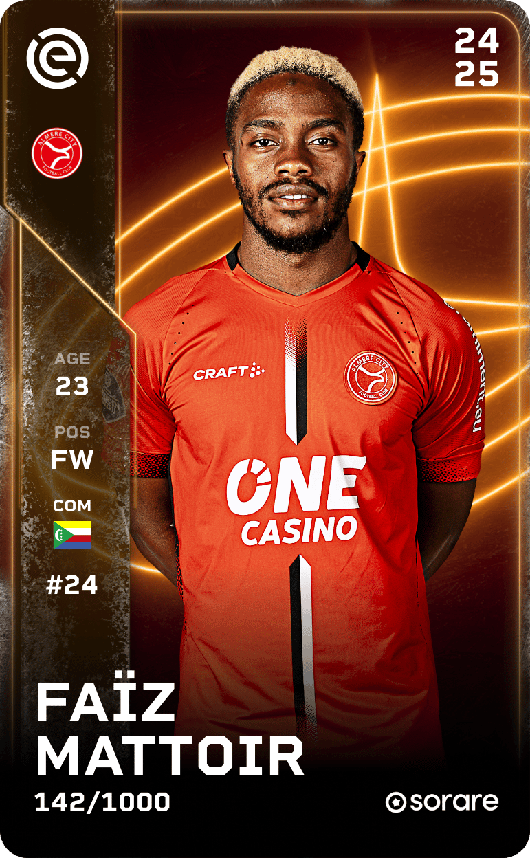 Faïz Mattoir 2024-25 • Limited 142/1000
