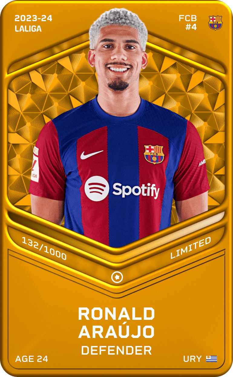 Ronald Araújo 2023-24 • Limited 132/1000