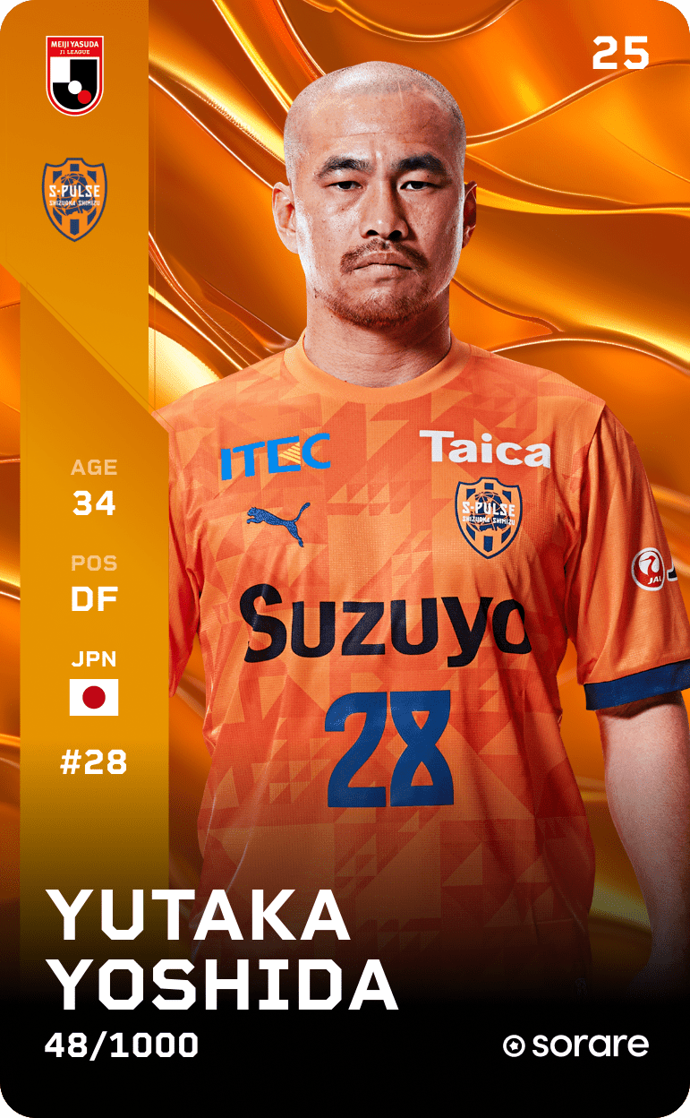 Yutaka Yoshida 2025-26 • Limited 48/1000