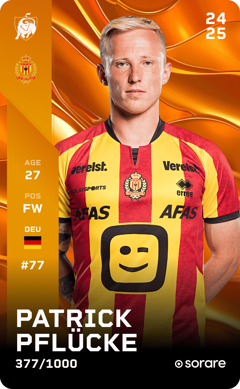 Patrick Pflücke 2024-25 • Limited 377/1000