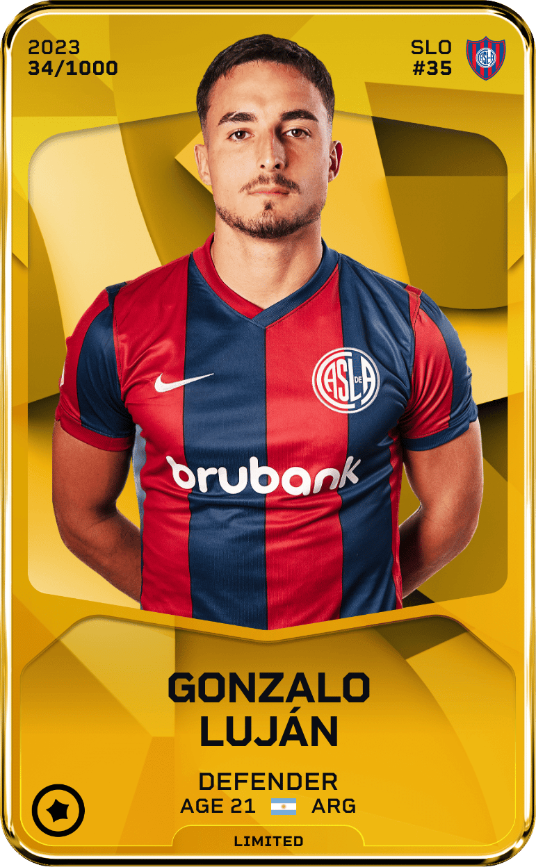 Gonzalo Luján 2023-24 • Limited 34/1000