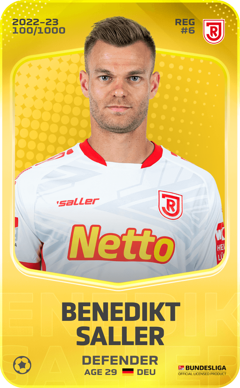 Benedikt Saller 2022-23 • Limited 100/1000