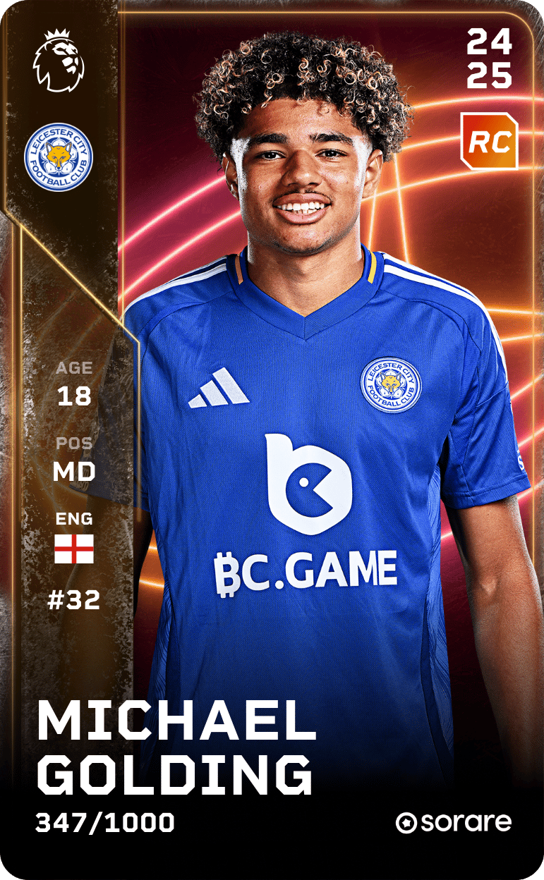 Michael Golding 2024-25 • Limited 347/1000