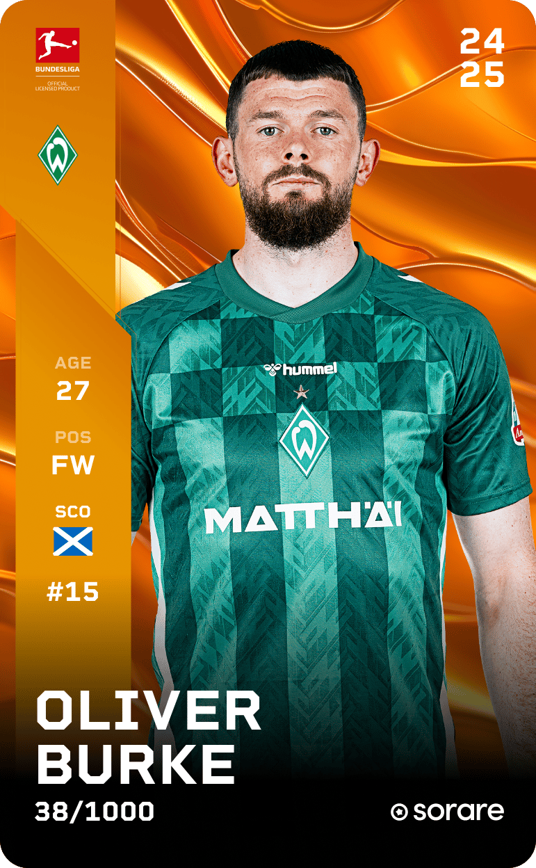 Oliver Burke 2024-25 • Limited 38/1000