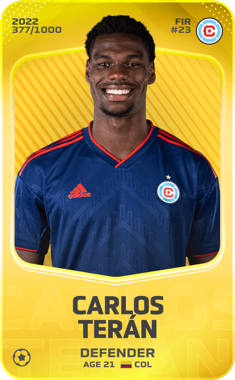 Carlos Terán 2022-23 • Limited 377/1000