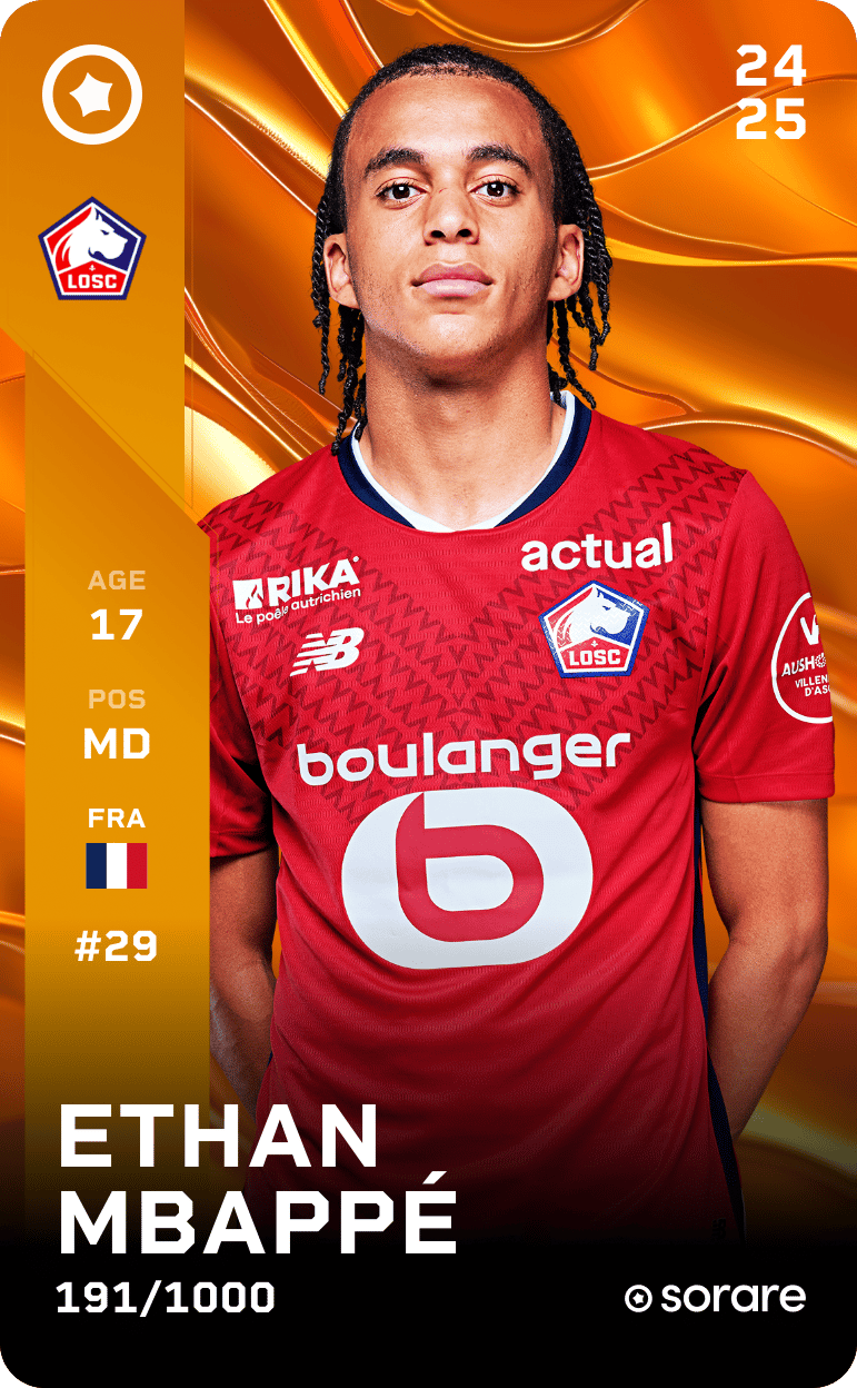 Ethan Mbappé 2024-25 • Limited 191/1000
