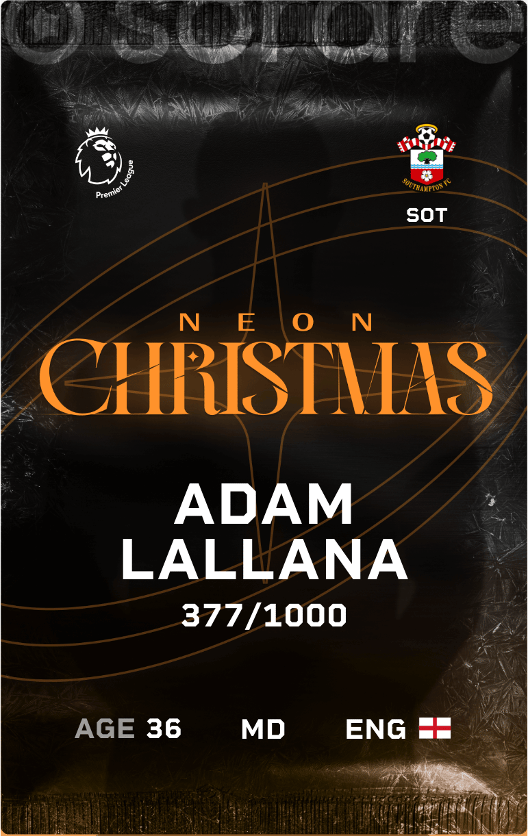 Adam Lallana 2024-25 • Limited 377/1000