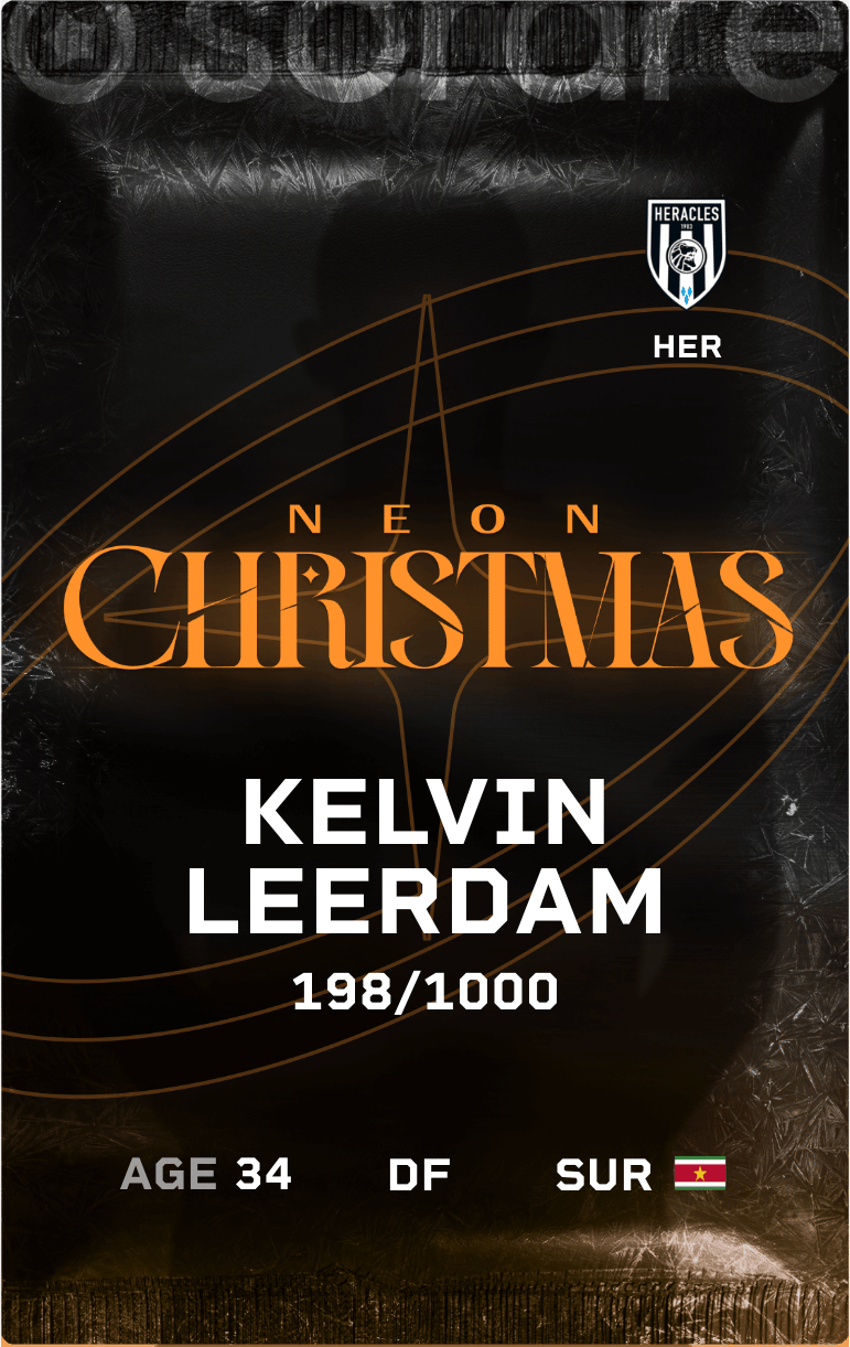 Kelvin Leerdam 2024-25 • Limited 198/1000