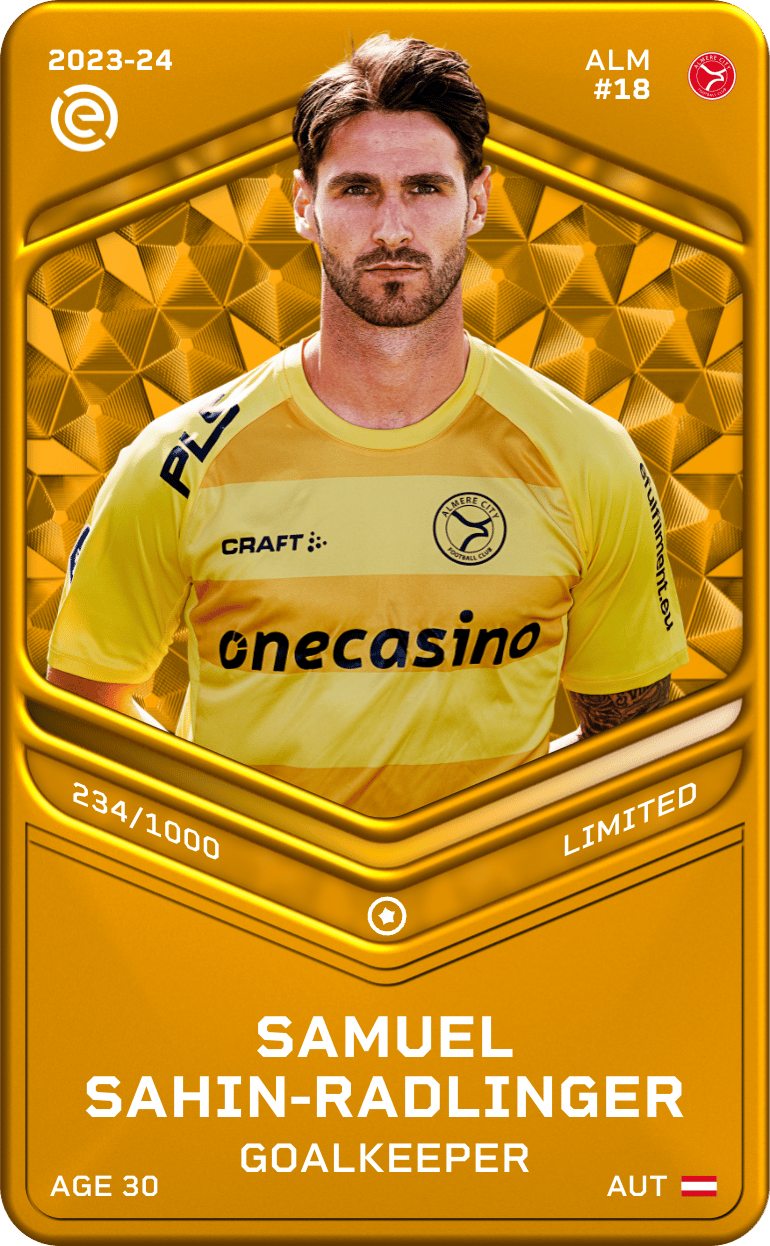Samuel Sahin-Radlinger 2023-24 • Limited 234/1000