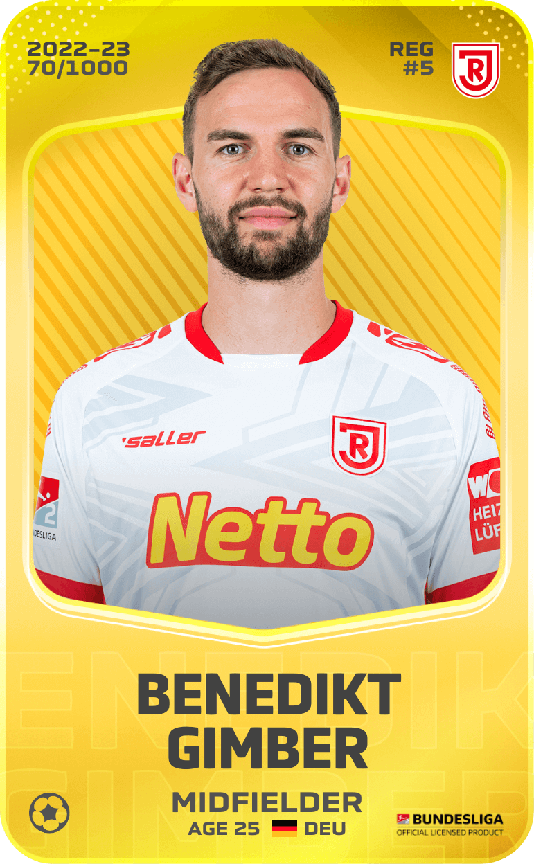 Benedikt Gimber 2022-23 • Limited 70/1000