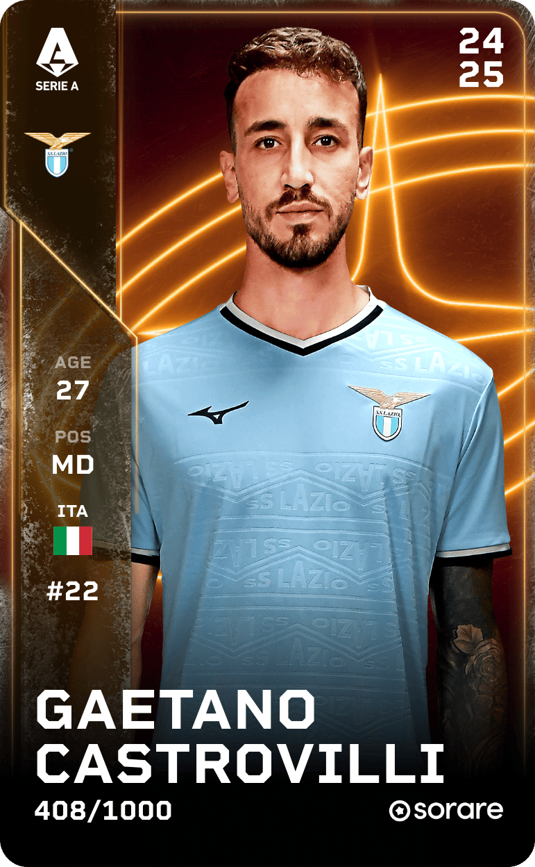 Gaetano Castrovilli 2024-25 • Limited 408/1000