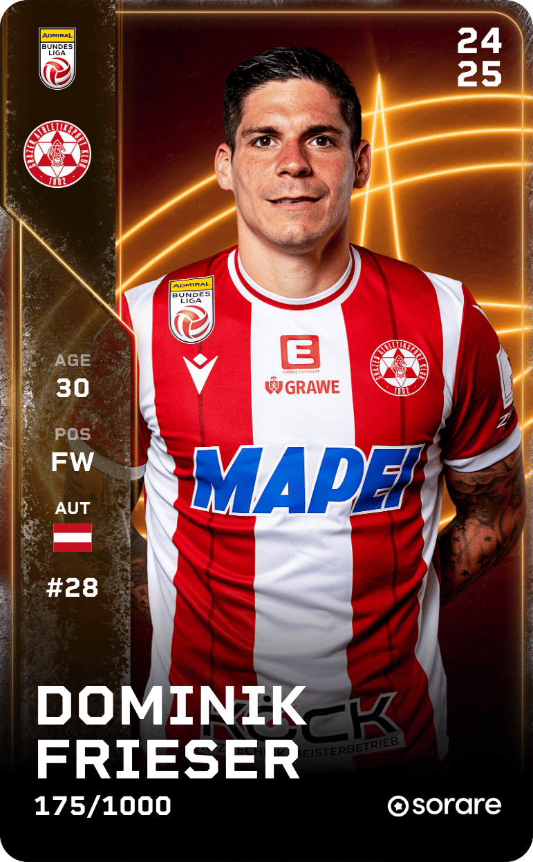 Dominik Frieser 2024-25 • Limited 175/1000