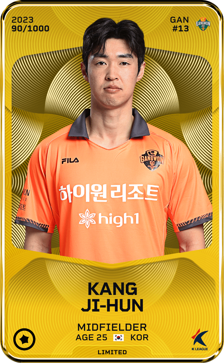 Kang Ji-Hun 2023-24 • Limited 90/1000