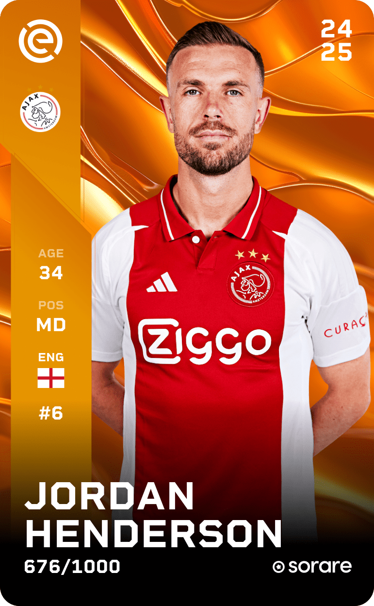 Jordan Henderson 2024-25 • Limited 676/1000