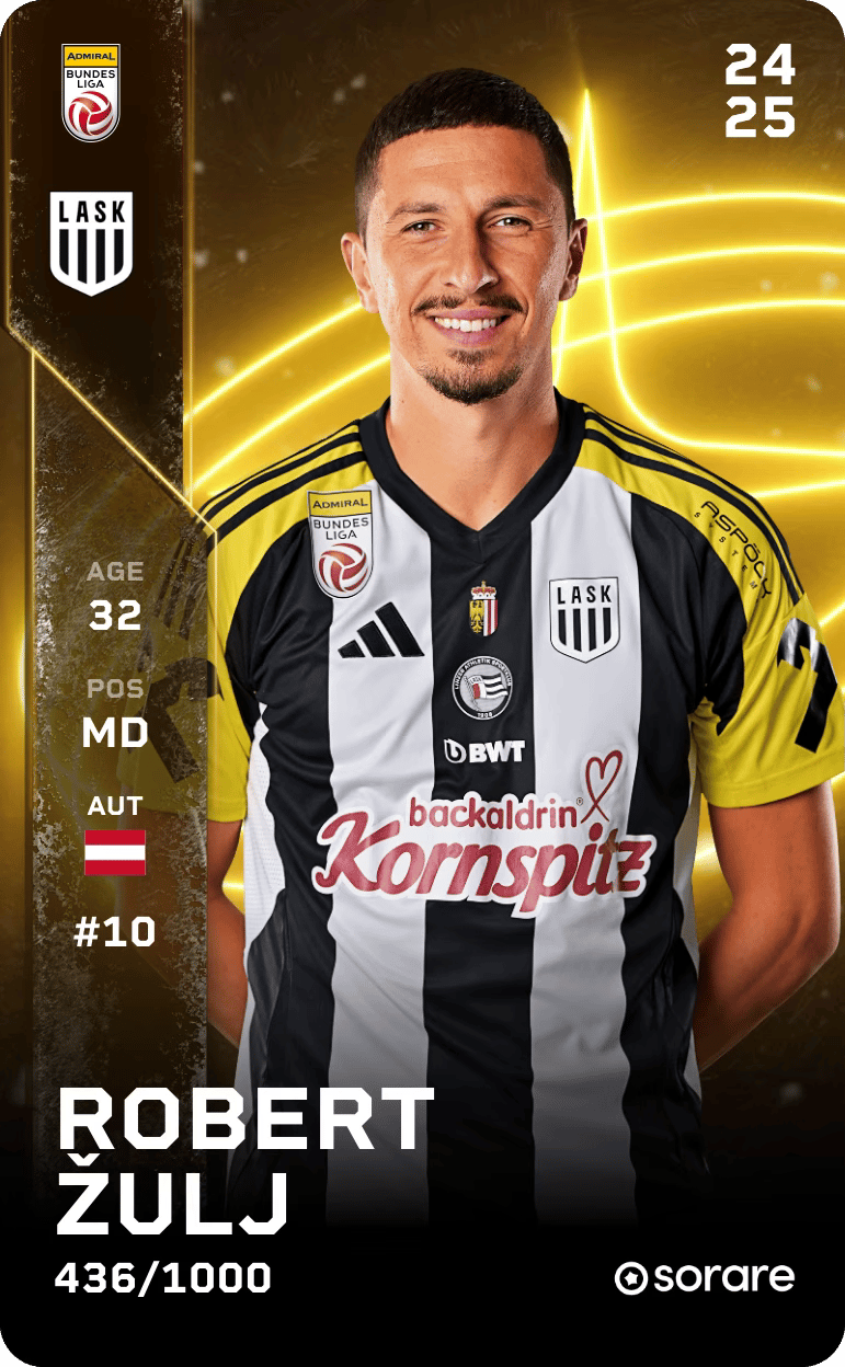 Robert Žulj 2024-25 • Limited 436/1000