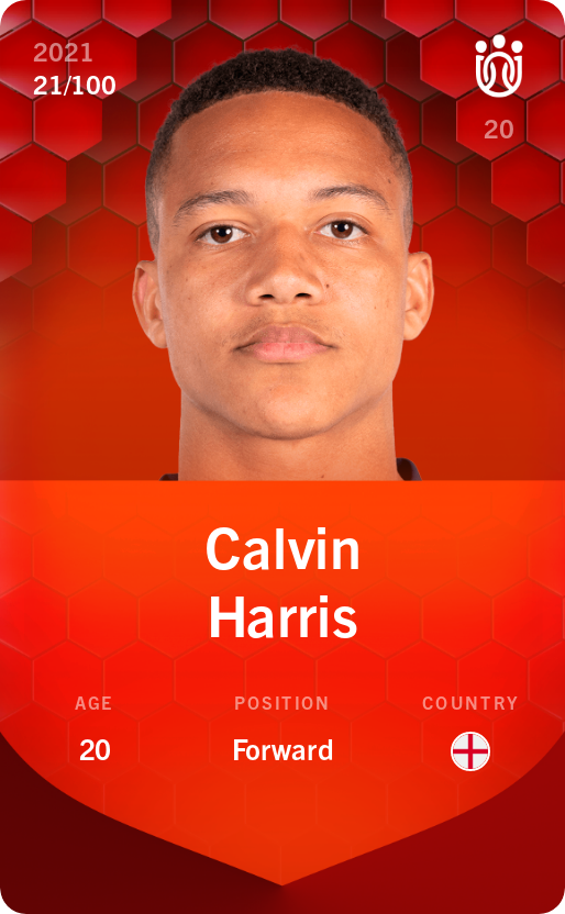 Sorare - Sorare Official - Calvin Harris 2021-22 • Rare 21/100 - NFT # 52439366764662607785035048632233357191151762026250488947914350249997815943126