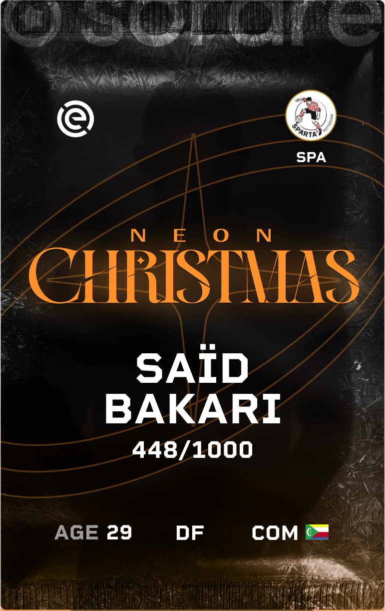 Saïd Bakari 2024-25 • Limited 448/1000