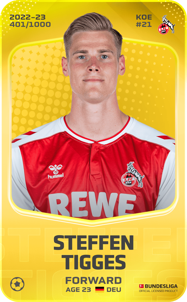 Steffen Tigges 2022-23 • Limited 401/1000