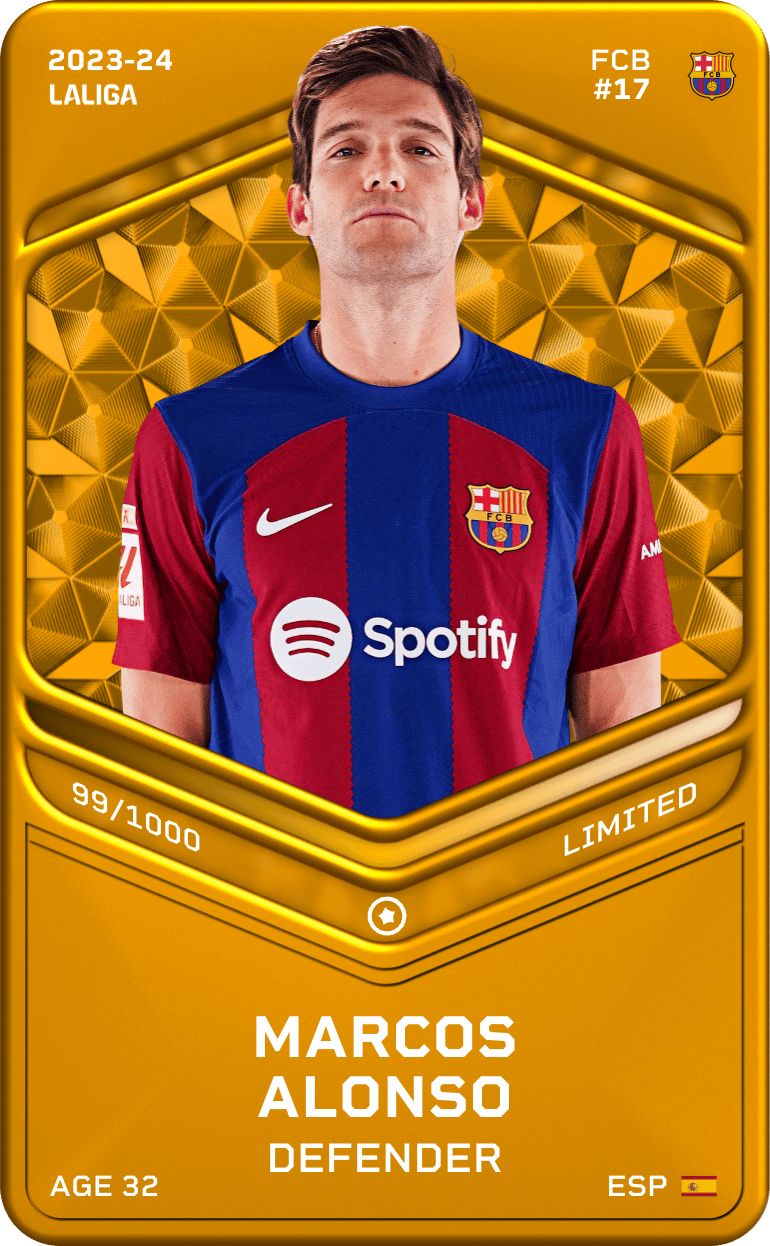 Marcos Alonso 2023-24 • Limited 99/1000